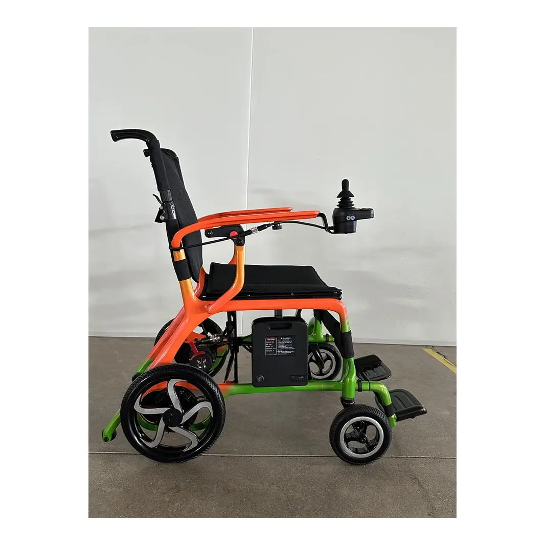 Full Carbon Fiber Electric Wheelchair Resistance Ultralight Powerful and Reliable Motors Durable-Electric-Wheelchair