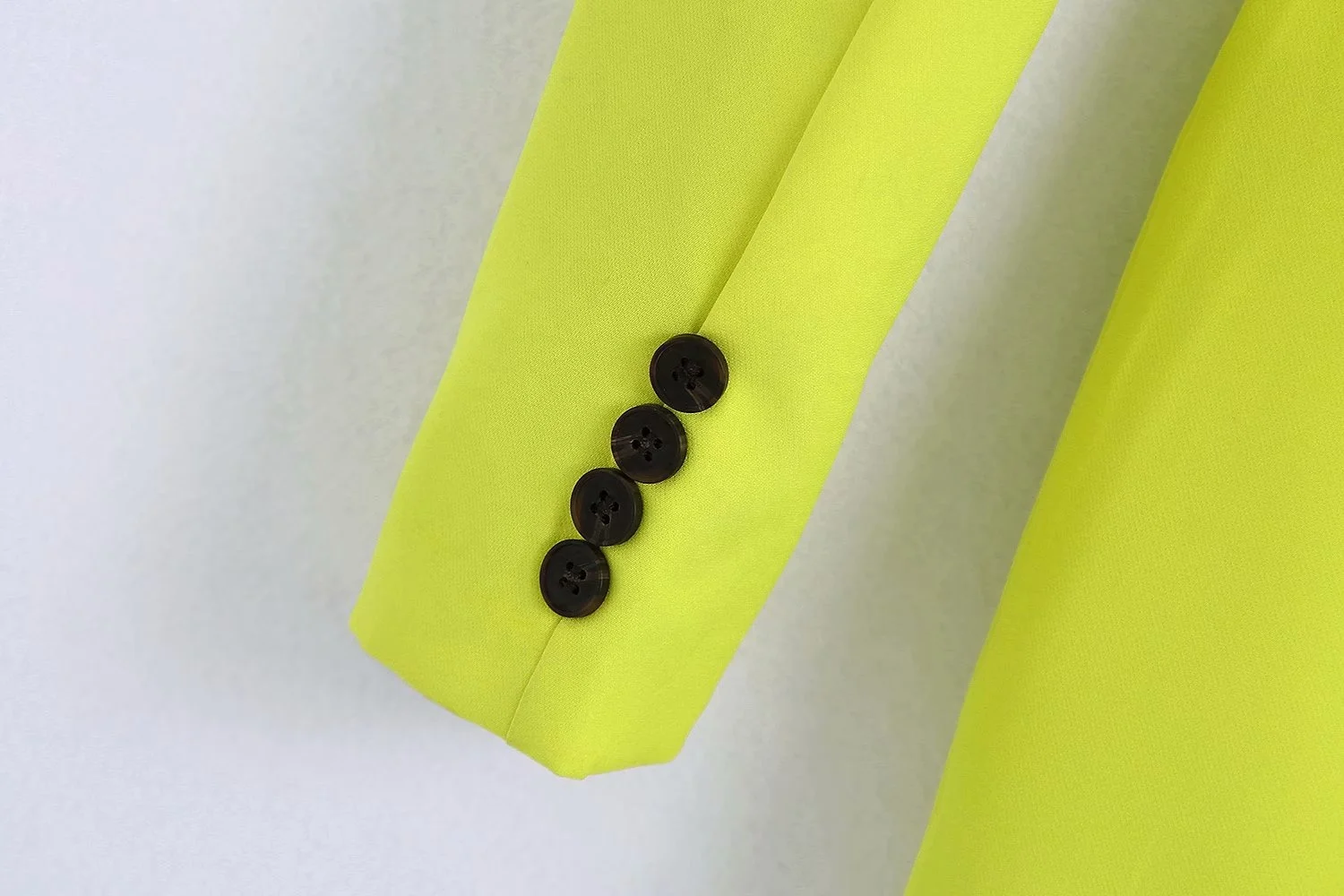 Женское однотонное платье мини с длинным рукавом и