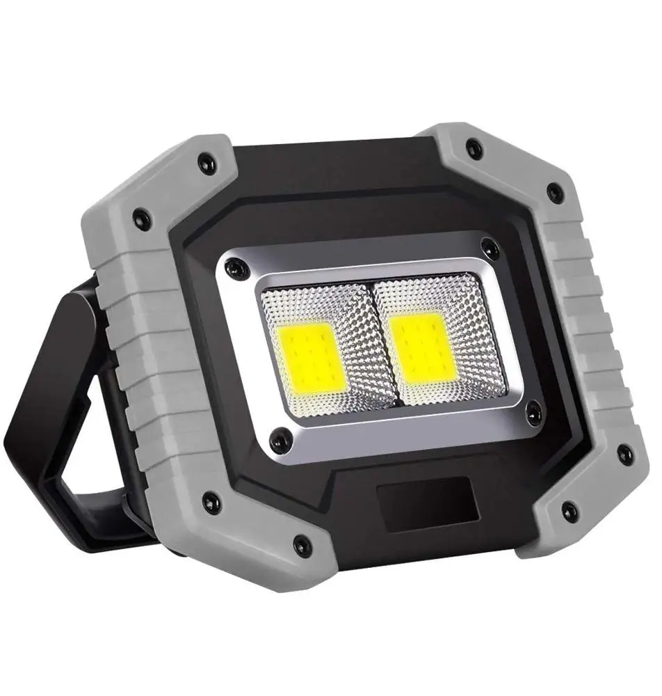 Manufacturer 20W COB Working Lights, Powerful Wireless Rechargeable Portable Waterproof Outdoor Led Emergency Flood Work Lights