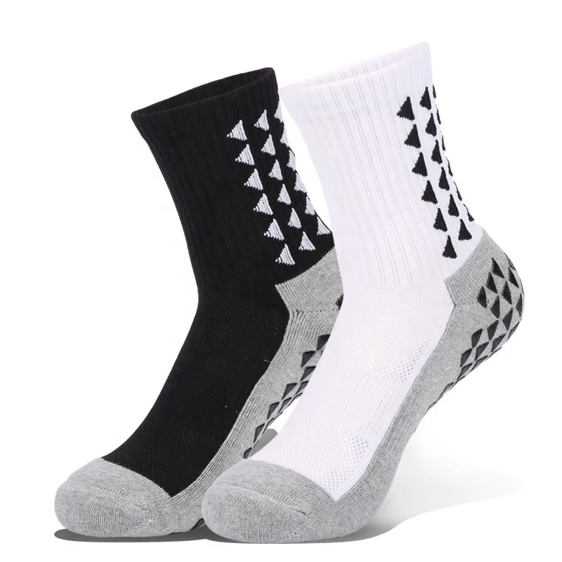 Manufacturers Bamboo Cotton Nylon Sport Grip Non Slip Anti-slip Football Soccer Socks