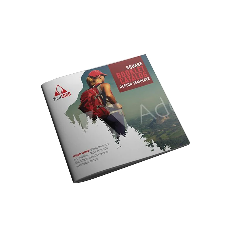 Promotional company mini booklet offset printing company catalog