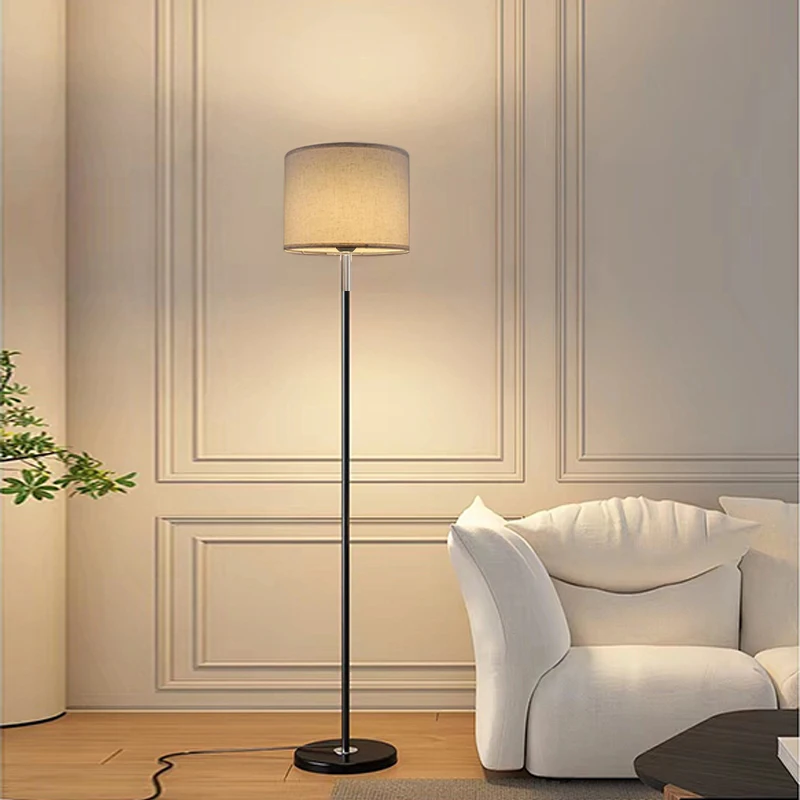 Table Lamp Lampshade Floor Lamp Beige Fine Linen Lampshade Removable And Washable Buckle Lampshade