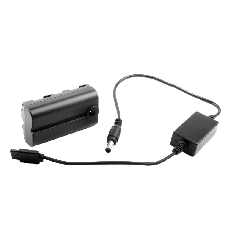 For DJI Ronin Stabilizer Flat Port to DC Cable To NP-F550 DC Coupler NP-F970 F950 F750 For Sony VX2000 VX2100 VX2100 VX2100E