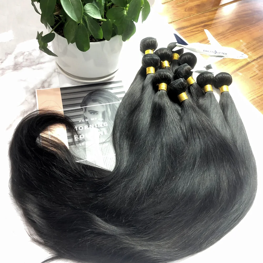 10A Virgin Cuticle Aligned 100 european remy virgin human hair , Free Sample Virgin Brazilian Human Hair Bundles with Closure