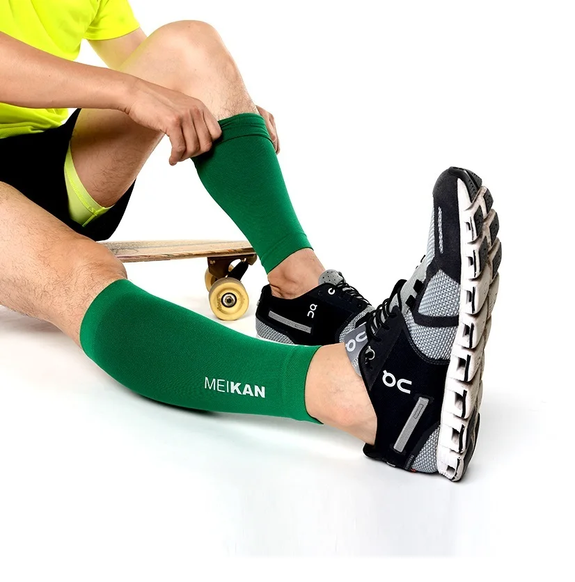 Ready to Ship In Stock Hot Sale Colorful Stretch Fitness Exercise Sports Calf Compression Sock Sleeve