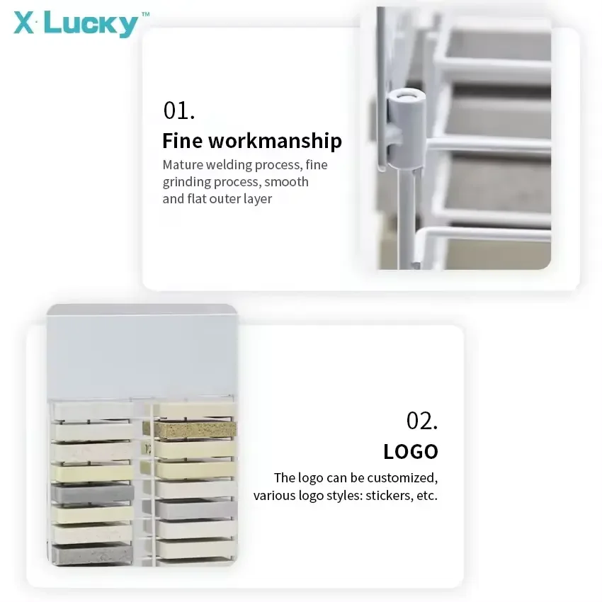 Wholesale custom quartz slab stone desk table marble display rack granite display rack table stone display rack