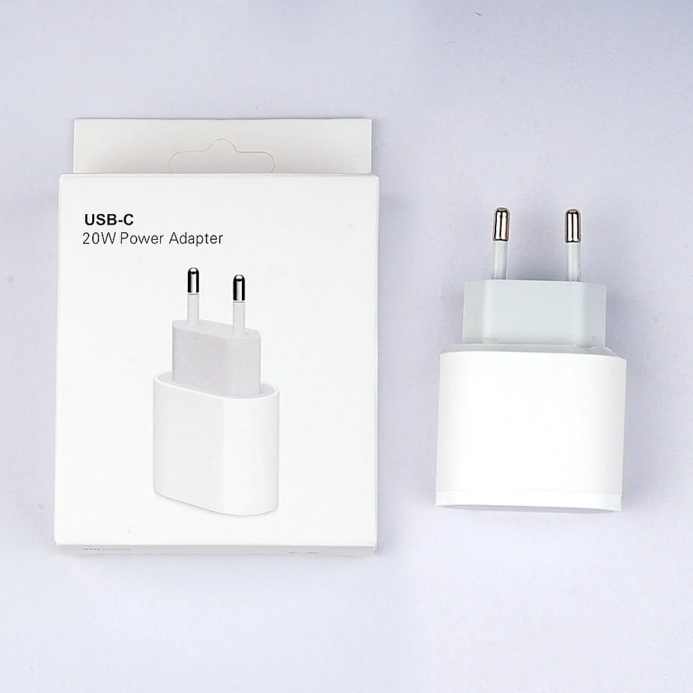 20W Usb C PD Charger Adapter Plug Original For iPhone 13 Pro Max PD20w Usb Type C Fast Mini Wall Charger Adapter