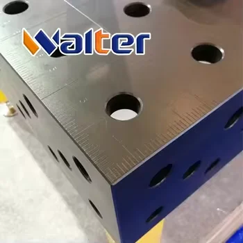 Plasma Nitrided Grey Iron or Steel 3D Welding Table AccuWeld Elite Fusion Station Size Customized OEM D28 D16 Equipment OEM
