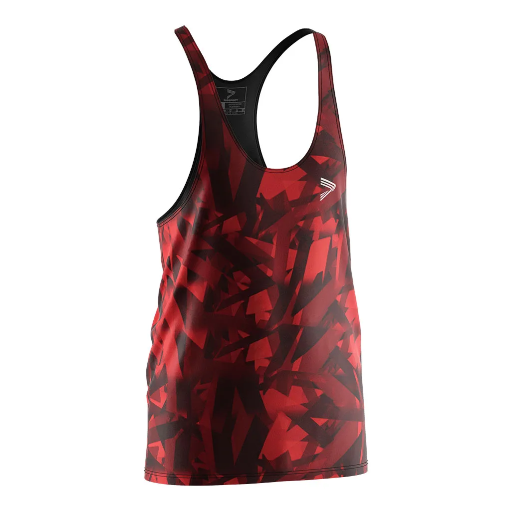Eco-Friendly Sports Wrestling Singlets Vest Sport Vest Men Gym Cropped Tank Top Mens Stringers