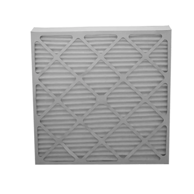 High Quality Cardboard Frame Pleated AC Furnace HVAC MERV 11 Air Furnace Filter