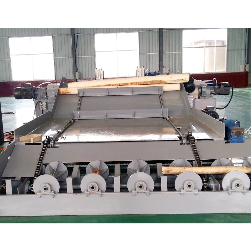 Automatic  Wood Debarkers 4Ft Core Veneer Production Line Wood Log Peeling