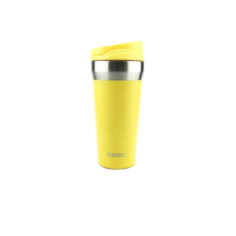 2022 New Arrival Innovation Never Fall Anti Spill Magic Suction Tumbler Insulated Stainless Steel  Coffee Mug