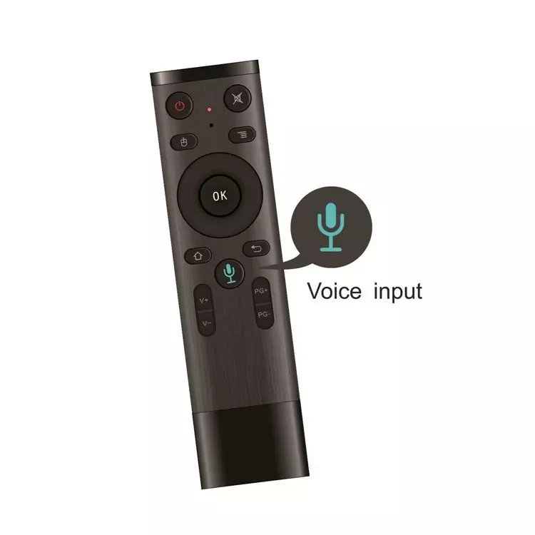 Black smart q5 air mouse voice control remote ble 5.1 5.2 hotel infrared direct tv remotes manufacturer