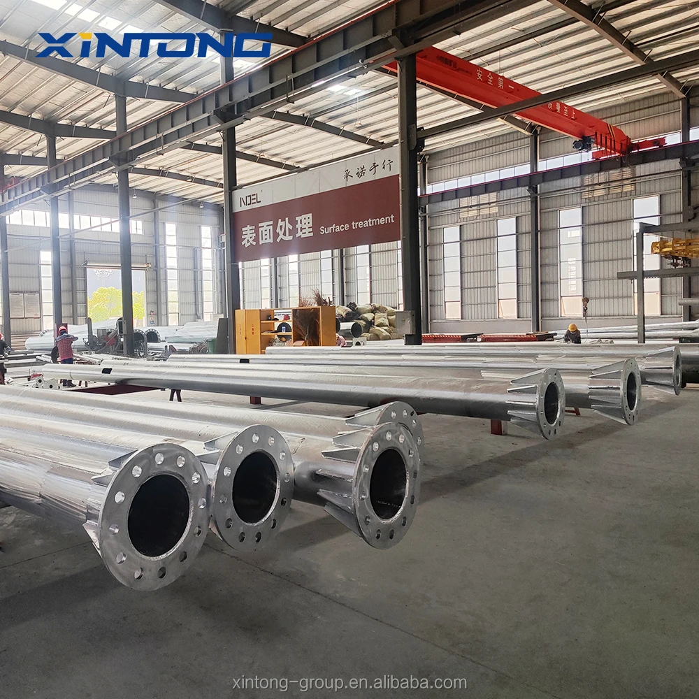 Оптовая продажа однорычажный изогнутый полюс уличного освещения XINTONG