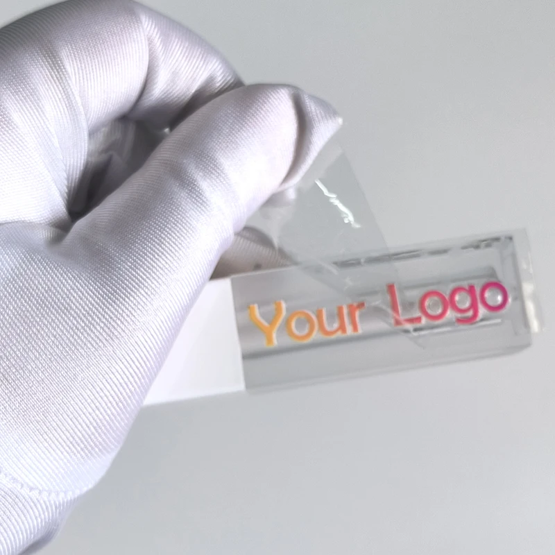 CY3 Uv transfer stickers custom logo metal stickers transfer bronzing transparent transfer stickers label for cosmetic