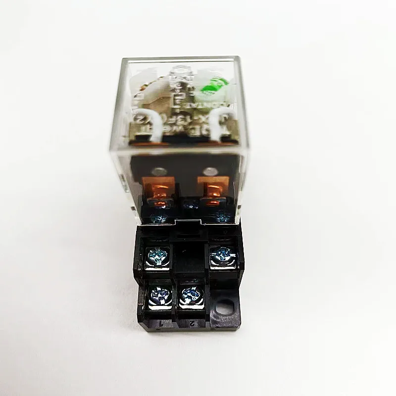 Intermediate Relay MY2N Plug-In Relay DC AC12v 24v AC110v 220v 380V 5a Silver Contact HH52P electromagnetic relay