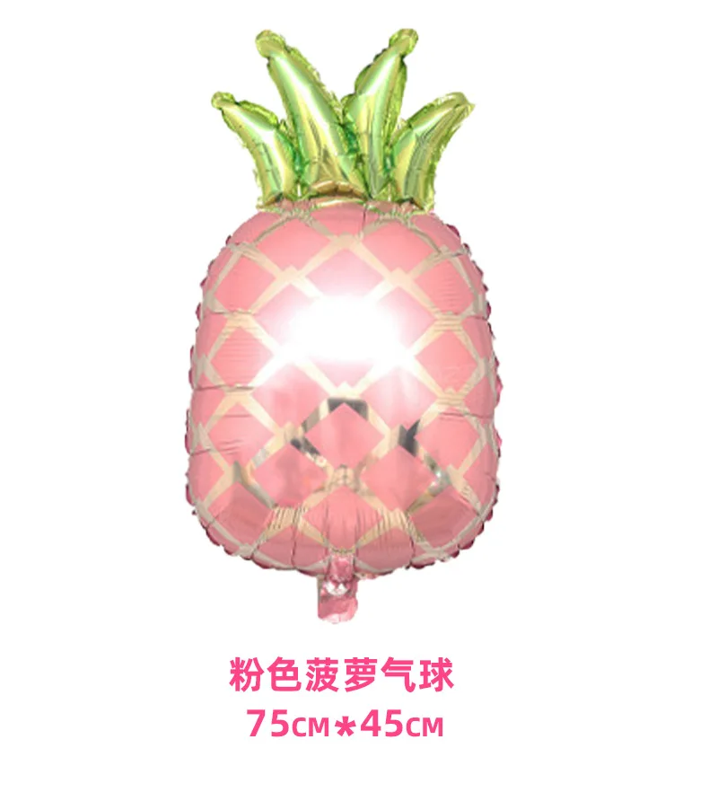 QIHUI Large fruit aluminum film balloon summer party  decoration atmosphere layout open modeling
