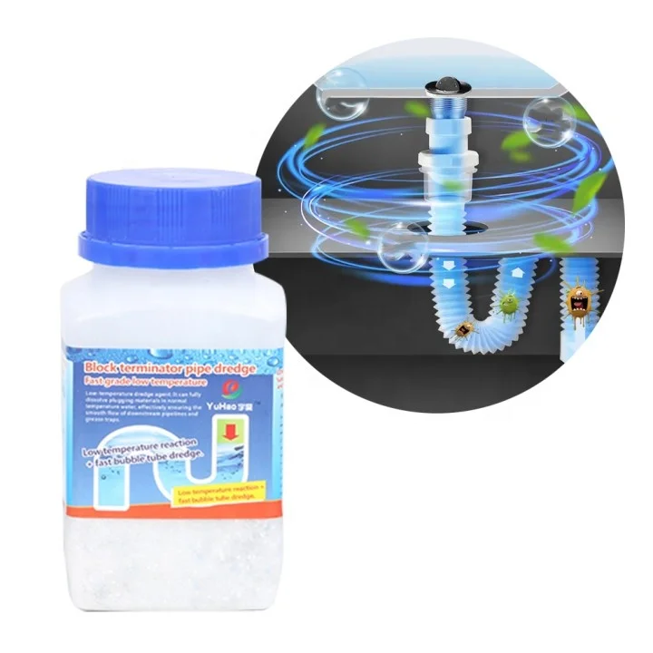 Powerful Pipeline Dredge Sink Drain Cleaner Powder Kitchen Sewer Toilet Clog Cleaning Tools