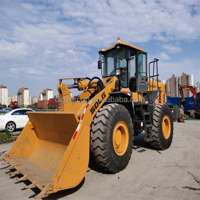 Used Lingong Wheel Loader 956 Loader for Shanghai Sale Equipment Sell Used Construction Machinery
