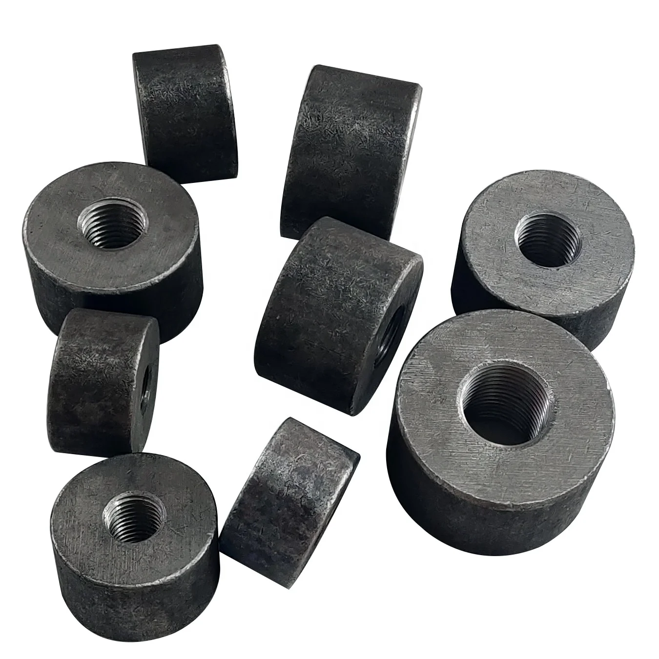 Стальная прямая Соединительная муфта для строительных металлических материалов с арматурной муфтой