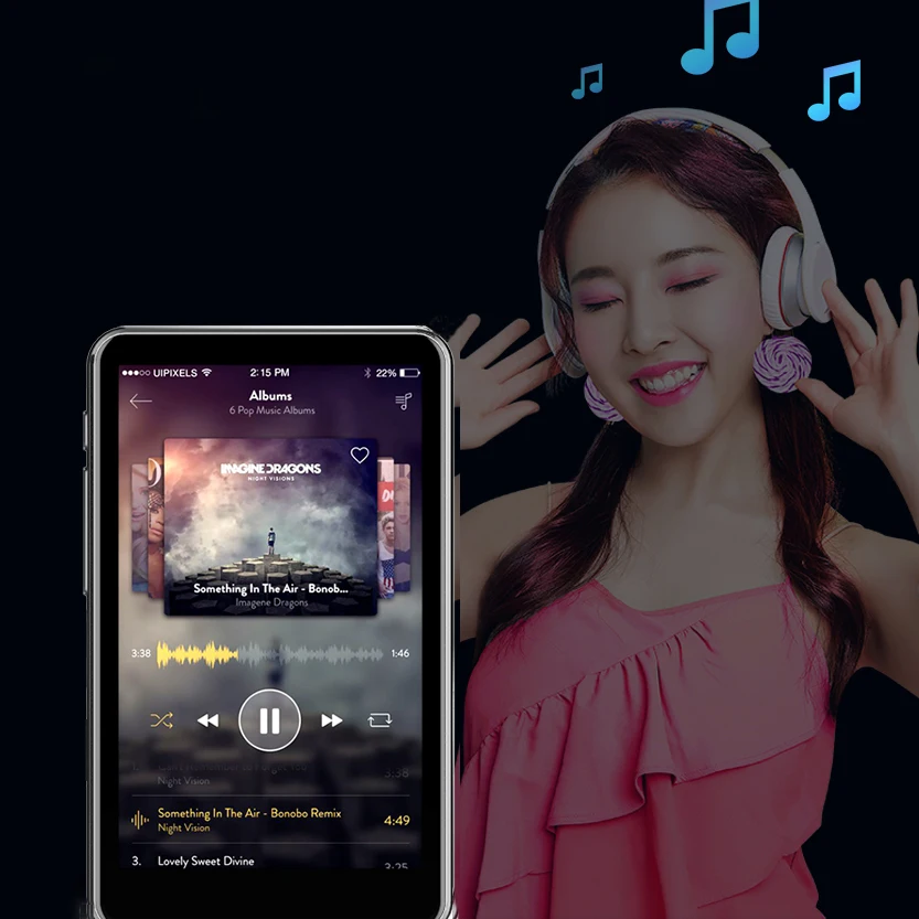  Сенсорный экран Fm-радио Mp4 плееры с диктофоном r электронная книга просмотр фильмов игра цифровой аудио Wifi MP3 MP4