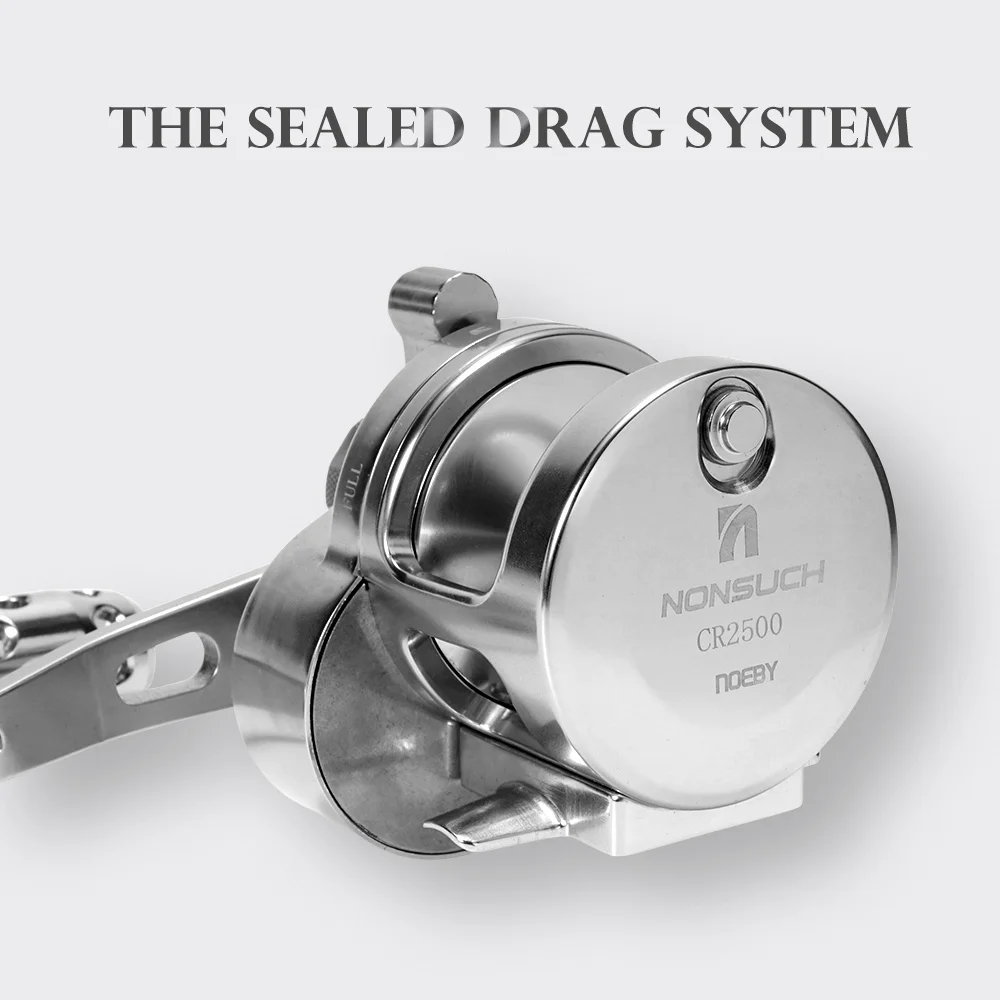 Professional OEM 4.5:1 Dual Gear Ratio Slow Jigging Fishing Reel Big Game Boat Trolling Reels