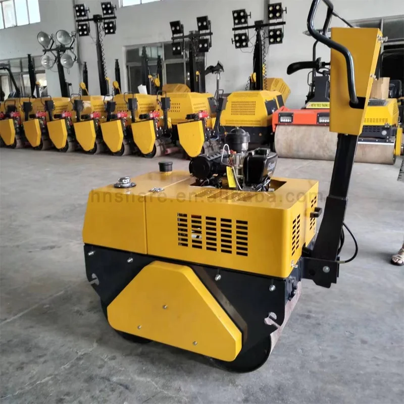Diesel Road Roller Vibrating Drum Road Roller Machine