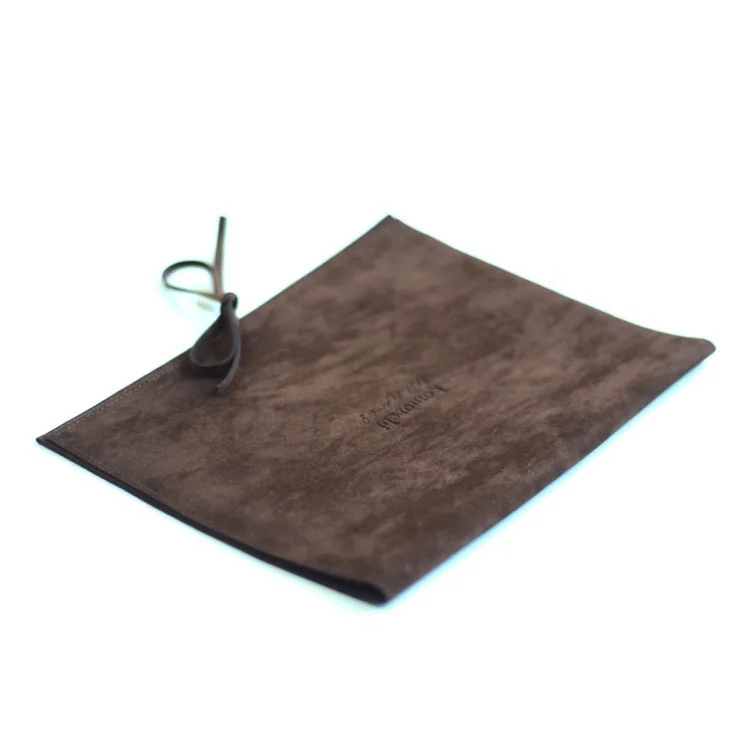 Custom embossed logo book dust envelope gift pouch bag with flap SU-212