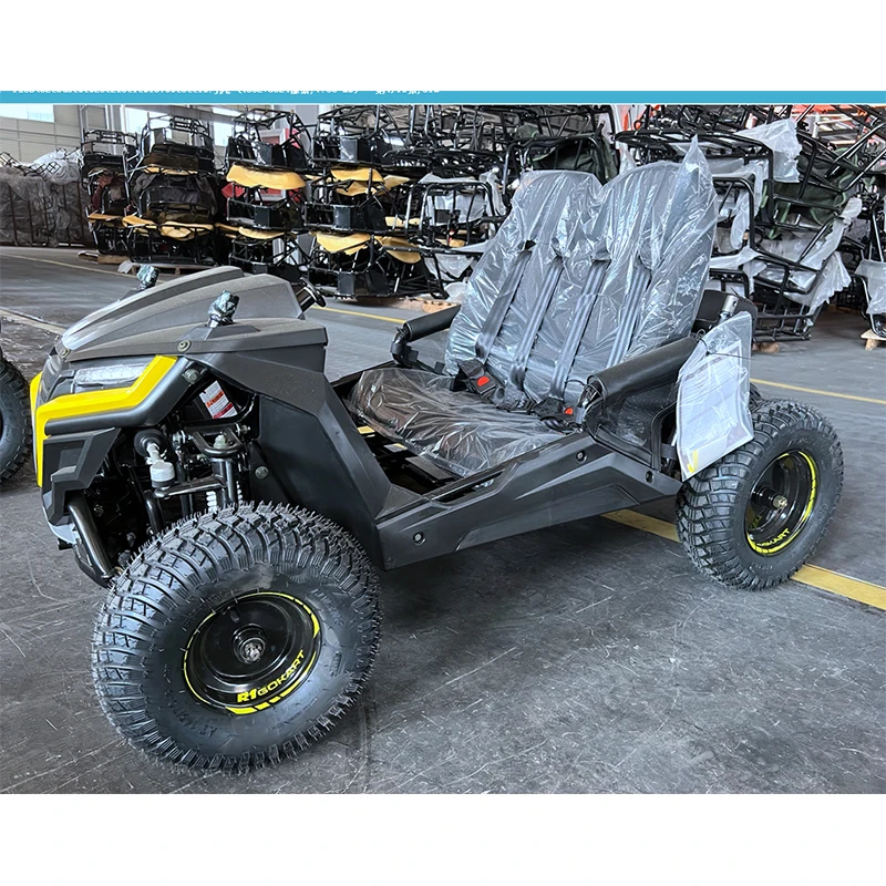 2022 go kart frame chassis cheap shipping 250W 36vmotor off road tire for kids  go kart electronic