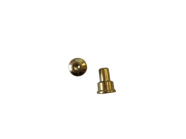 Double holes brass jet burner nozzle
