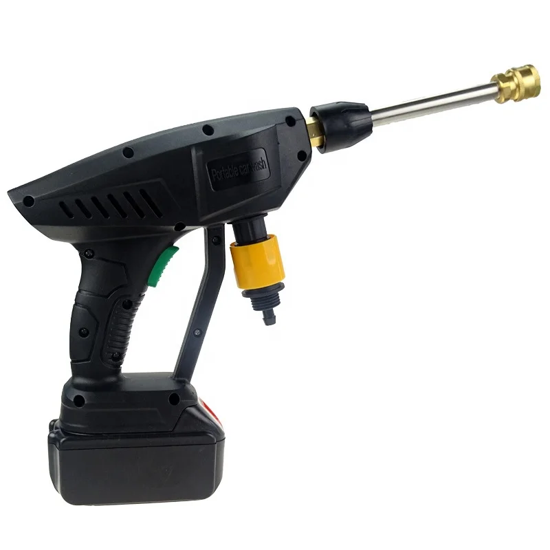  Factory cleaning car bicycle courtyard high power water gun wireless portable lithium battery washing