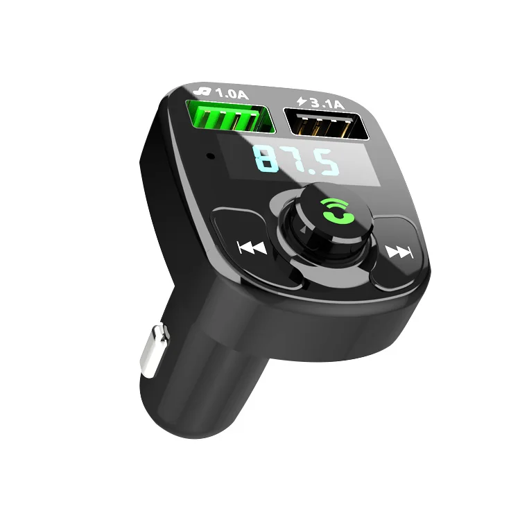 Адаптер MP3-плеера 1626-4 FM-радио автомобильный комплект громкой связи 3 USB-порта зарядное устройство поддержка USB-накопителя Автомобильный mp3 музыкальный плеер с