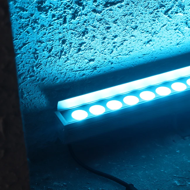 Outdoor wall washer rgbw landscape spotlight IP65 waterproof beam angle 15 degree 18w 24w 36w wall washer light