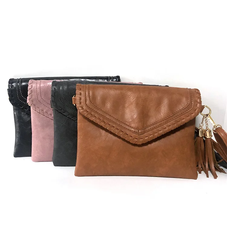 Bohemian Tassel Bag Womens Messenger Cross Body Bag Purse With Strap Fringe Western Style Retro Vintage Bags