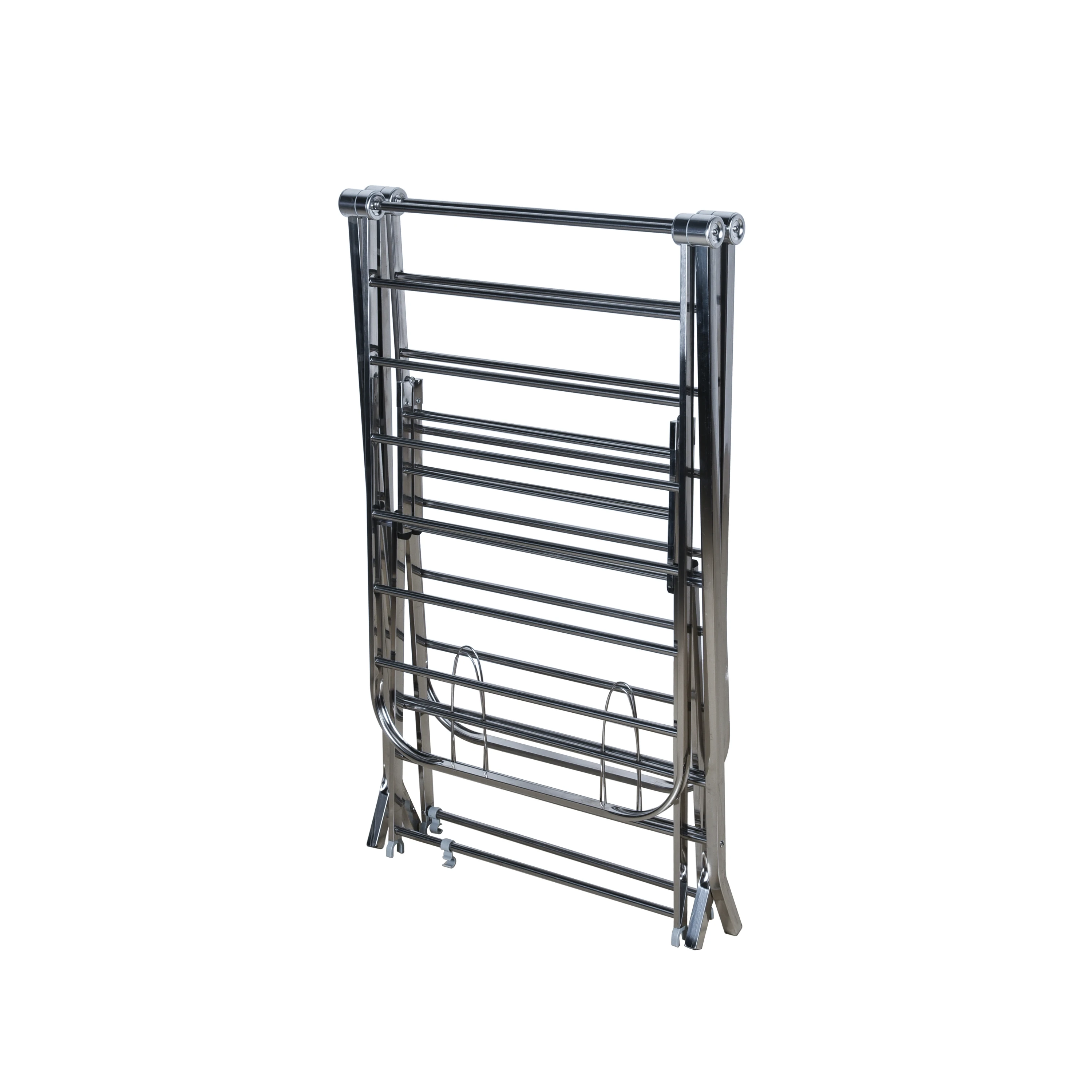 Bathroom Balcony Extendable Portable Standing Clothes Drying Rack