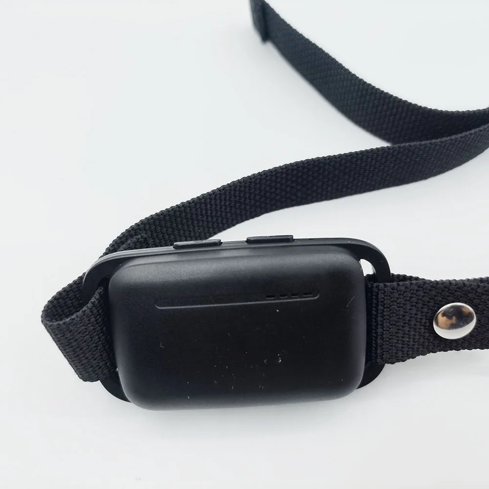 Rechargeable Anti-Bark Dog Shock Collar with Vibration Feature Plastic Sound Sensor Bark Control Collar for Dog Training