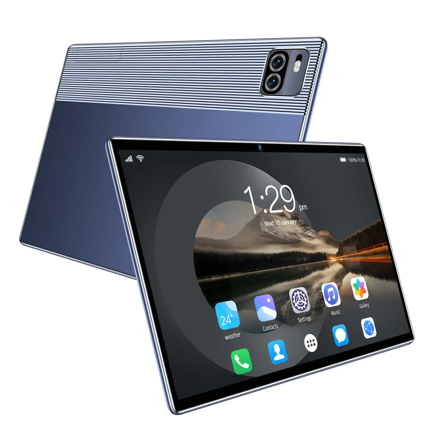 Хит продаж, планшетный компьютер X101, 8 ГБ + 128 ГБ, 5G, SIM, Восьмиядерный, Android 12, 10,1 дюймов, аккумулятор 8000 мАч, планшетный ПК 24 Мп + 48 МП
