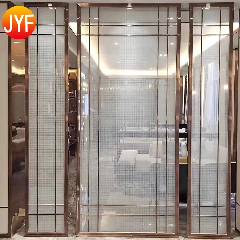 stainless steel Partition wall screen rooms metal dividers