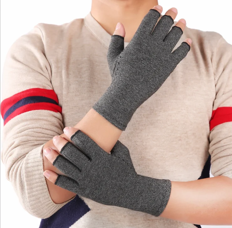 Halffinger Compression Pressure Gloves Relieve Rheumatoid and osteoarthritis Arthritis Gloves