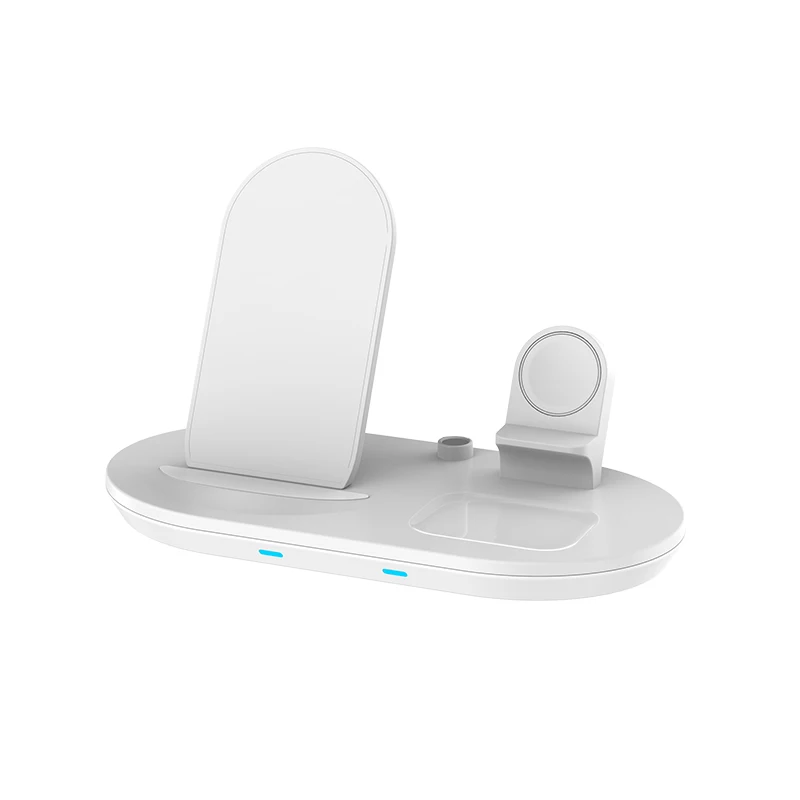 Cheap New 4 in 1 Wireless Charger Station Compatible with ISO/Android/Type-C/USB Cargador inalambrico