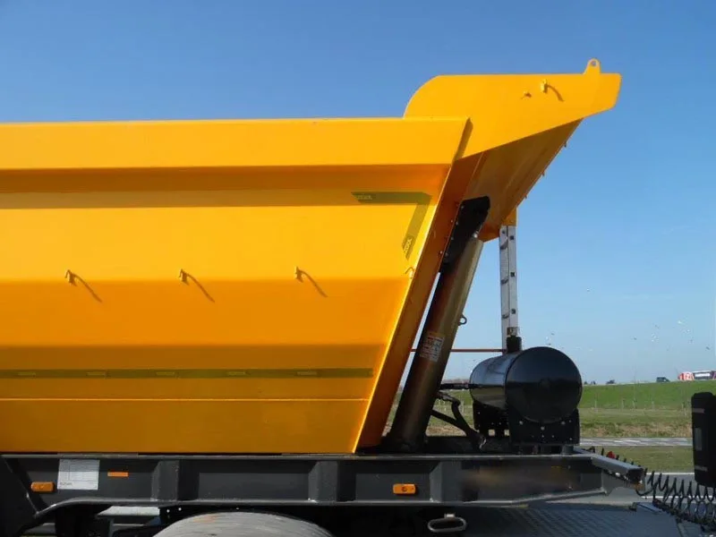 Dump semi-trailer China 40 Ton 50 Ton Truck 3 Axle Tractor Hydraulic Mining trailer