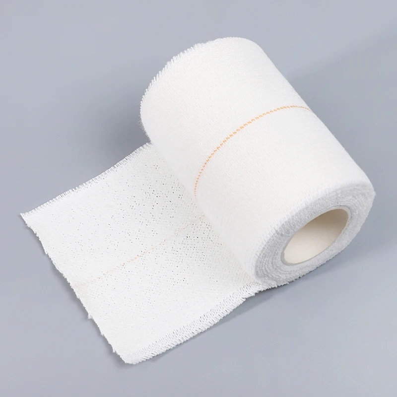 Disposable Flexible Adhesive Bandages Elastic Crepe Bandage Gauze