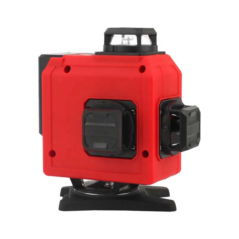 Level Meter Strong Red Light Laser Automatic Leveling 4D 16 Cross Line Nivel Laser 360