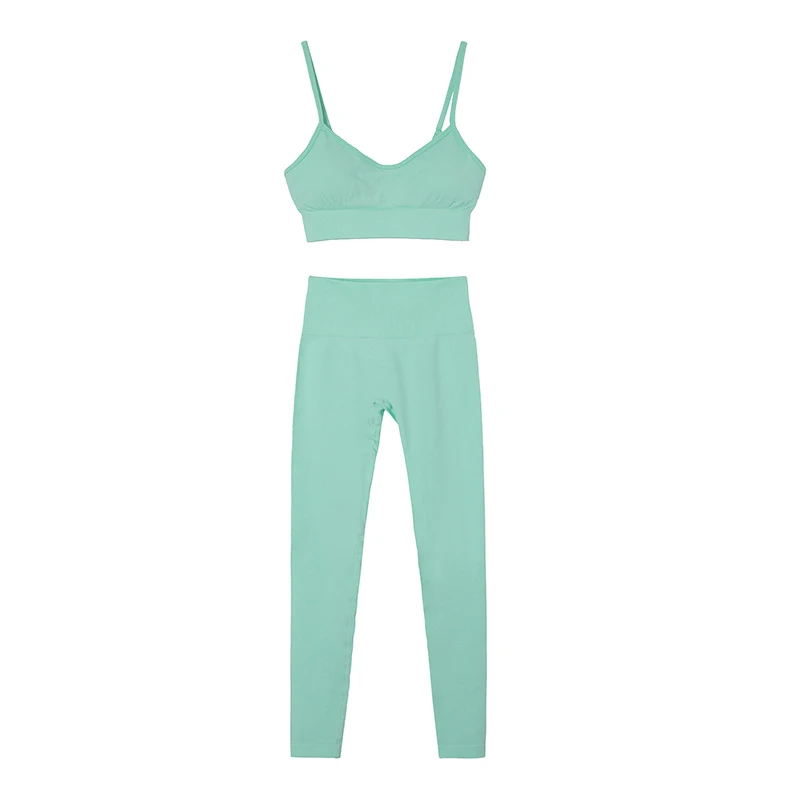Spring Summer  Outfits 2021  Pink Blue Grey  Green Two Piece Outfits For Women