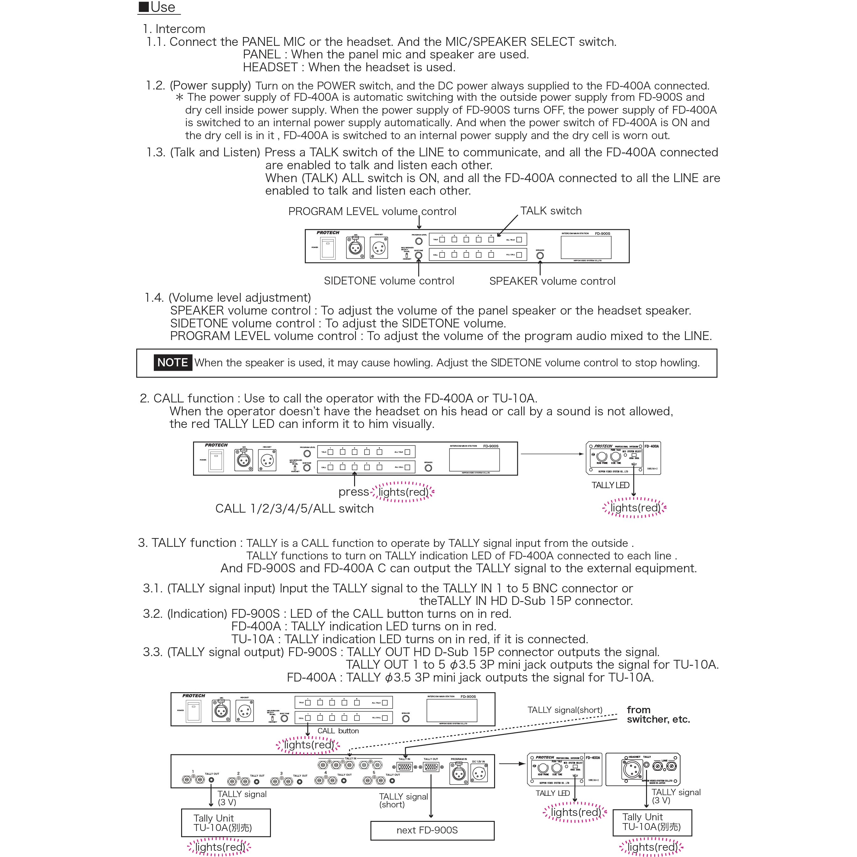 Walkie Talkie Modern Intercom Systems For Simple Multi-Camera Atudio Systems