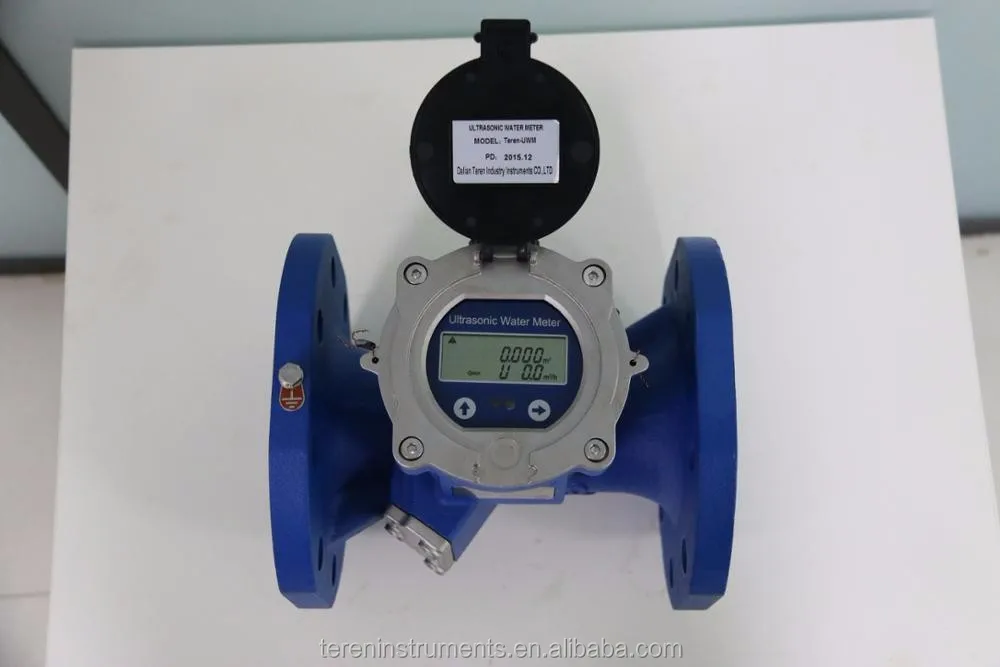 residential agriculture ultrasonic water meter for liquid RS485 and modbus