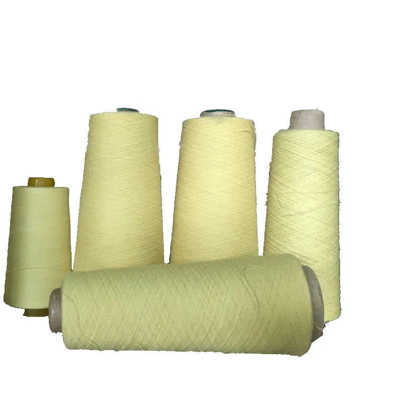 special para-aramid spun yarn for knitting and weaving fabric