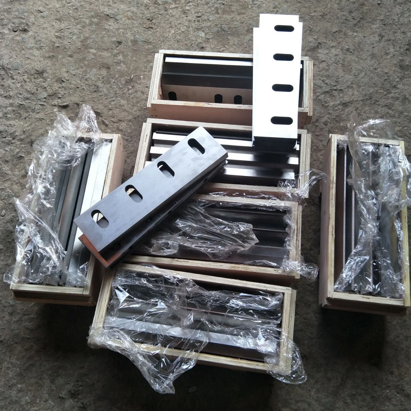 Plastic Rubber Crusher Machine Blades