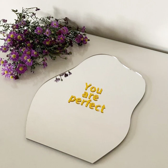 Custom Shape Lucite Mirror Decor Cloud Shape Acrylic Mirror Design for Wall Decor