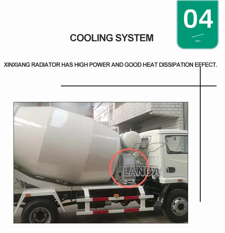 Hot Sale Mobile Tricycle Transit Beton Mini Truck Concrete Mixer